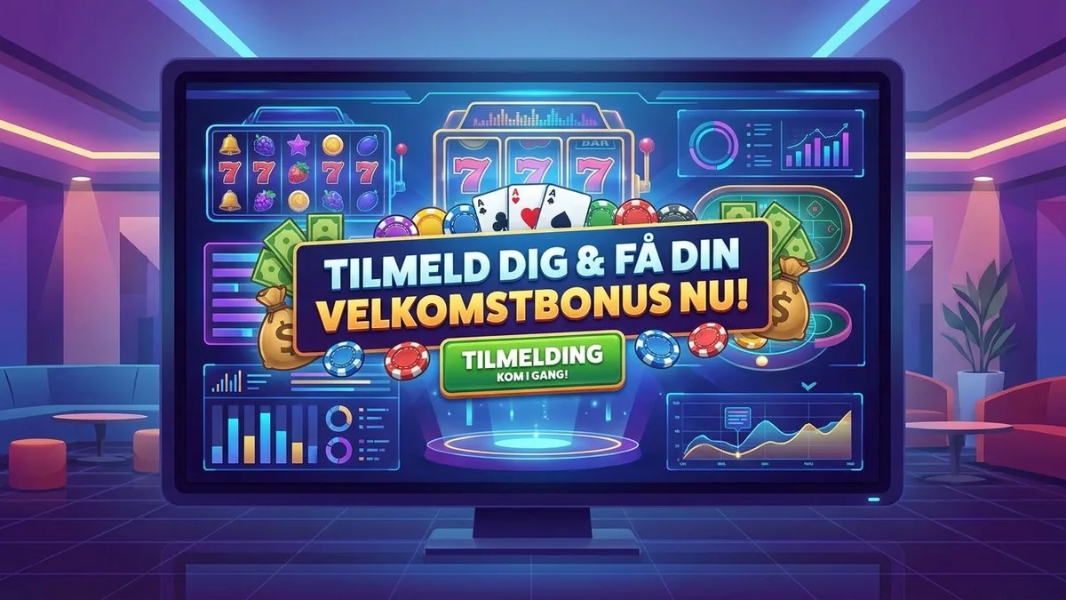 Tilmeld dig med bonus